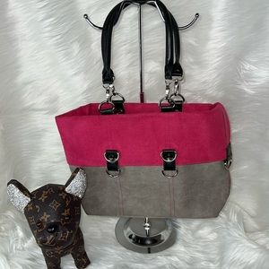 Beautiful Pink/Gray/Black purse by ESPE